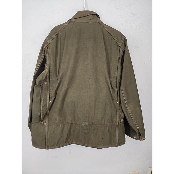 Vtg Sears Roebuck JC Higgins Field Master Hunting Workwear Jacket Coat Green - Picture 6 of 11
